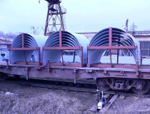 Оболочки звеньев трубопровода ГЭС Шикапа