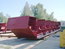 Марка створки распашных двустворчатых ворот Чайковского шлюза